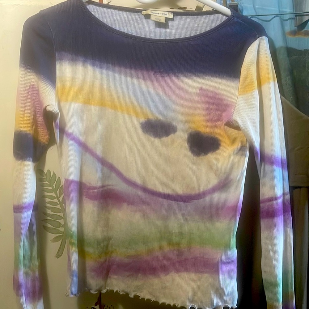 Worn once PW art print top